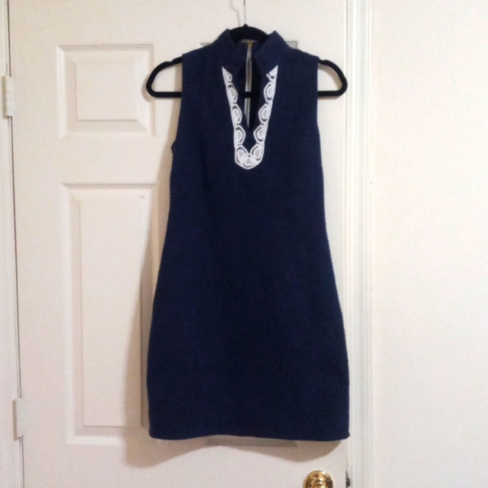 NWOT Sail to Sable Sleeveless Navy Tunic XS
